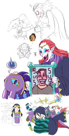 A stink between worlds